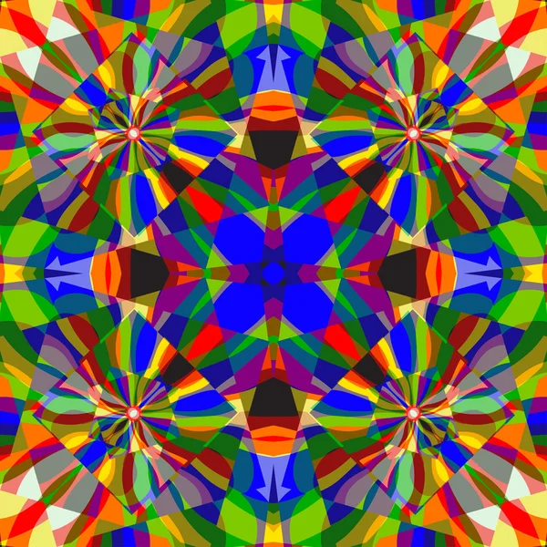 Bela cor linha ondas e quadrados abstrato geométrico fundo vetor ilustração — Vetor de Stock