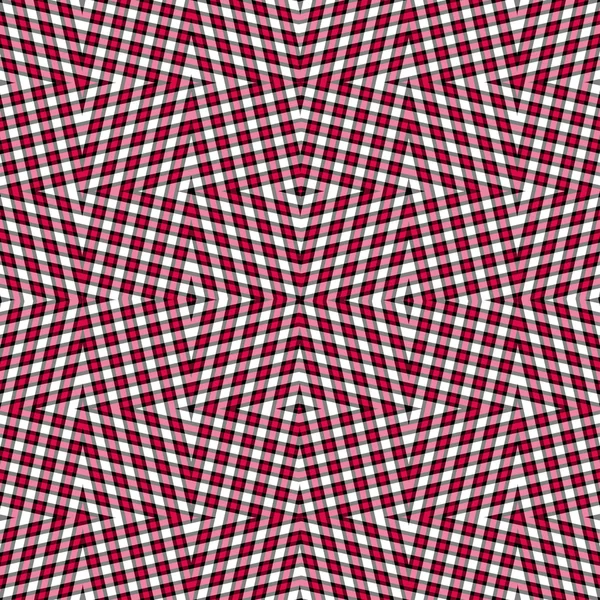 Schöne rote Linien auf weißem Hintergrund geometrische Hintergrundvektorillustration — Stockvektor