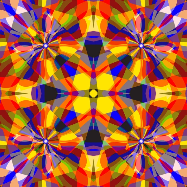 Цветные линии волн и квадратов абстрактные геометрические фоновые векторные иллюстрации — стоковый вектор
