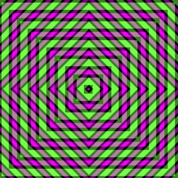 Lignes roses et vertes illustration vectorielle abstraite de fond géométrique — Image vectorielle