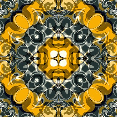 abstract beautiful colored objects vector illustration