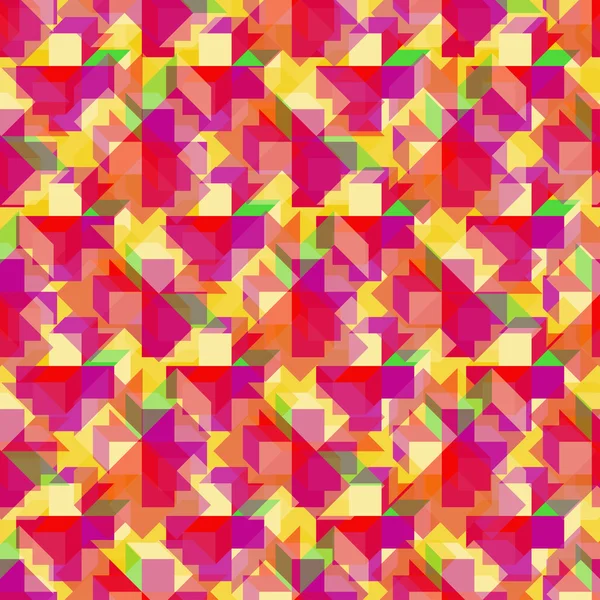 Яскраві кольорові багатокутники абстрактний геометричний фон Векторні ілюстрації — стоковий вектор