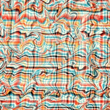 güzel renkli çizgiler ve geometrik arka plan vektör çizim dalgalar