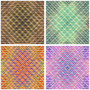 renkli çizgiler soyut geometrik arka plan vektör çizim topluluğu