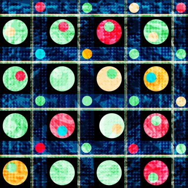 colorful psychedelic circles. abstract geometric background. vector illustration