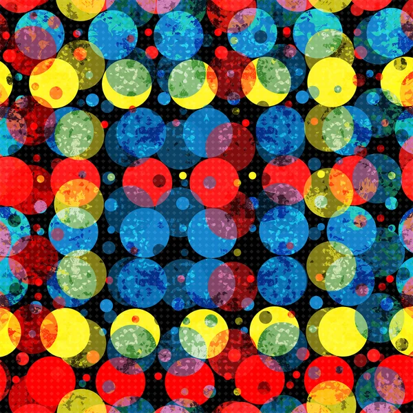 Colored circles. abstract geometric background. vector illustration — 图库矢量图片