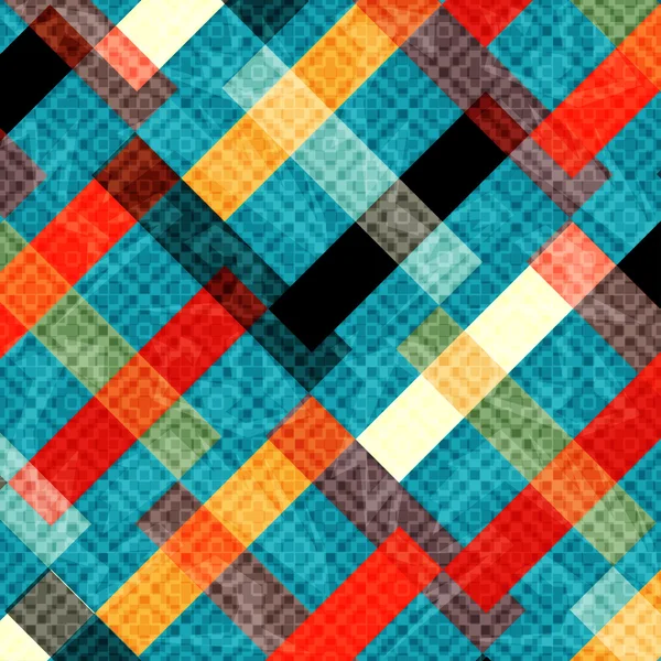 Colorido polígonos abstrato geométrico fundo vetor ilustração —  Vetores de Stock