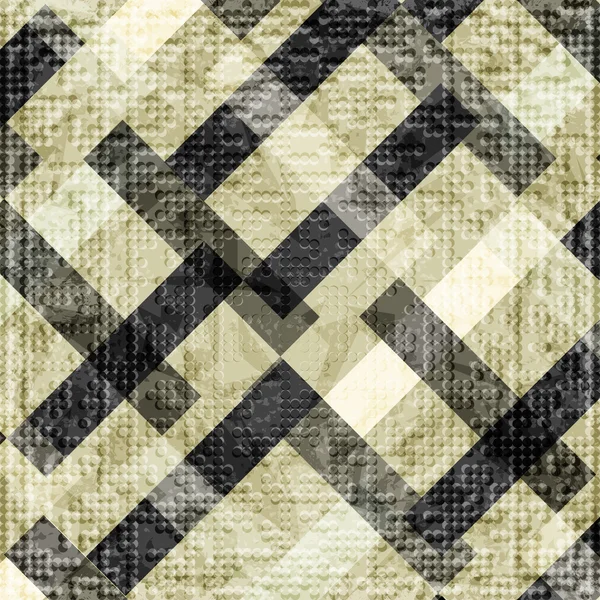 Dunkle Polygone auf sanftem Hintergrund. abstrakter geometrischer Hintergrund. Vektorillustration — Stockvektor