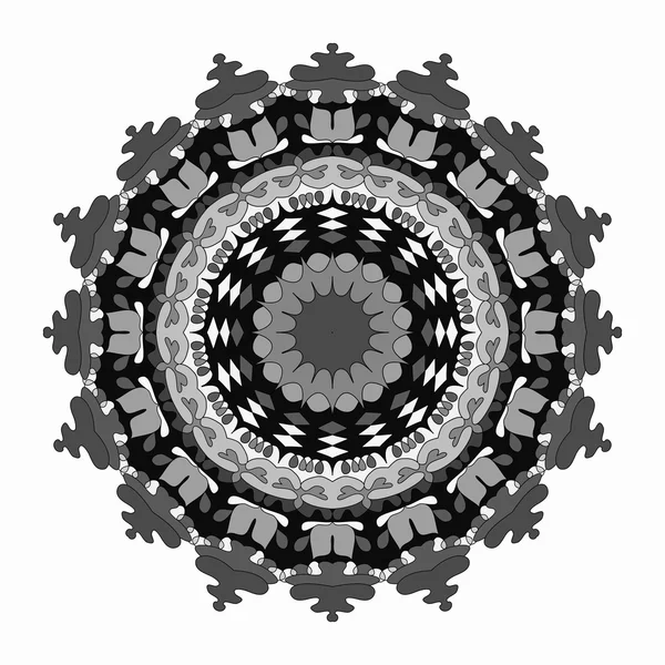 Mandala, tribal etniska prydnad. vektor illustration — Stock vektor