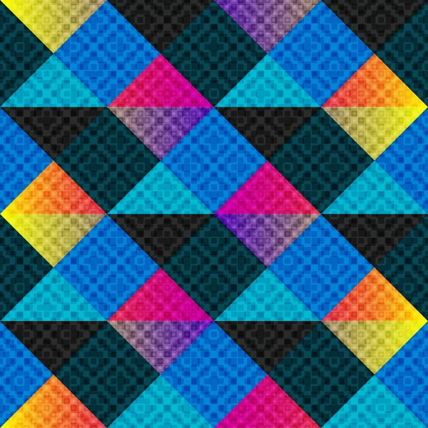 Цветные многоугольники абстрактный геометрический фон — стоковый вектор