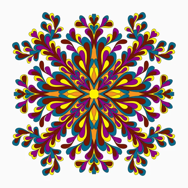 Mandala. Klasické dekorativní prvky. Vektorová ilustrace — Stockový vektor