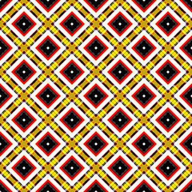 sorunsuz arka plan vektör çizim renkli çokgenler