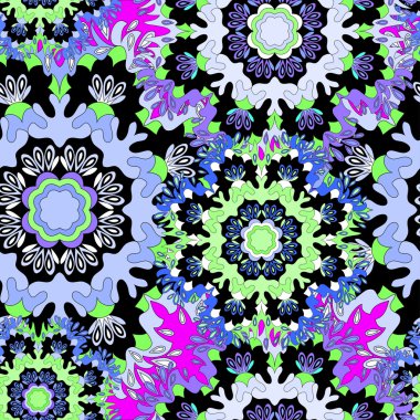 Seamless modeli. Vintage öğeler. vektör çizim