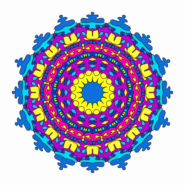 Mandala. Éléments décoratifs vintage. Illustration vectorielle — Image vectorielle