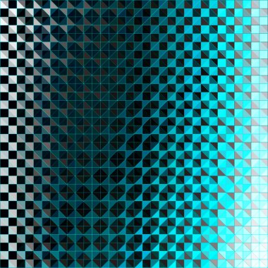 Mavi piksel soyut geometrik arka plan vektör çizim