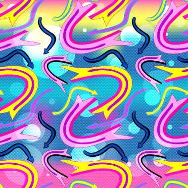 Graffiti arka plan sorunsuz doku telif ücretsiz stok illüstrasyon vektör