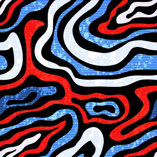 Grunge berwarna grafiti gambar vektor pola mulus — Stok ...