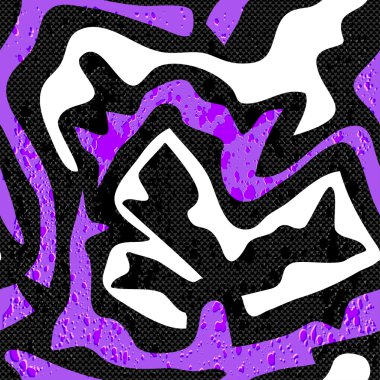 Grafiti soyut seamless modeli grunge etkisi vektör çizim