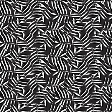 tek renkli ağaç güzel Dikişsiz desen yaprak