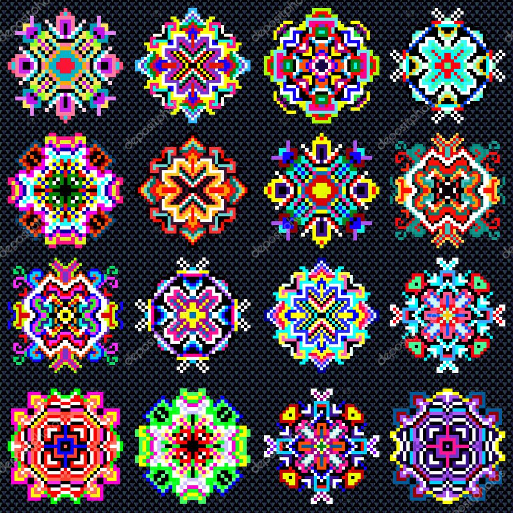Pixel Mandala