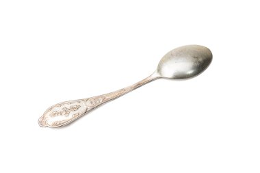 Gümüş çay kaşığı