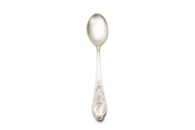 Gümüş çay kaşığı