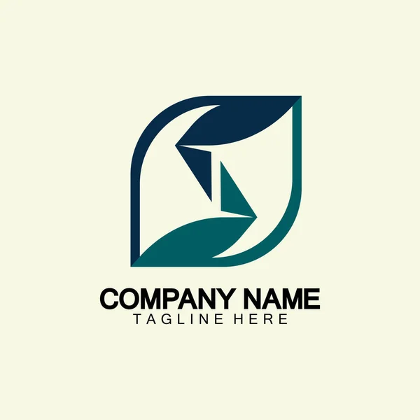 Business Corporate Letter Logo Design Vector — Stock Vector