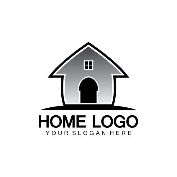 Startseite Logo Symbol Vektor Illustration Design Template Home Und Haus — Stockvektor