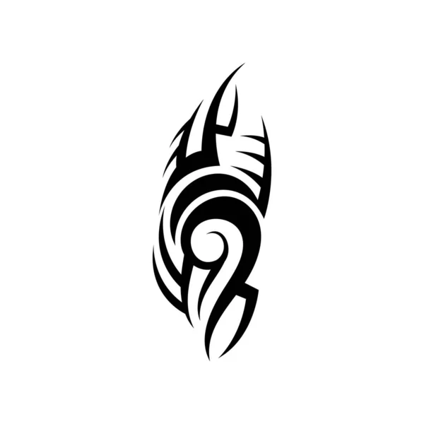 Padrão Tribal Tatuagem Vetor Arte Design Tatuagem Manga Abstrata Tribal —  Vetores de Stock