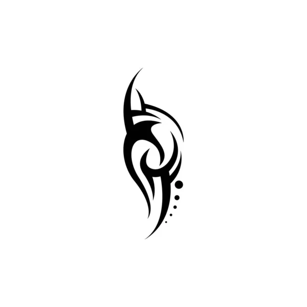 Φυλή Μοτίβο Τατουάζ Διάνυσμα Σχέδιο Τέχνης Τατουάζ Φυλετική Αφηρημένο Μανίκι — Διανυσματικό Αρχείο