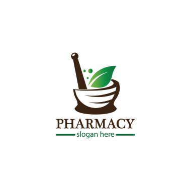 Yaratıcı Eczane Kavramsal Logo Tasarımı