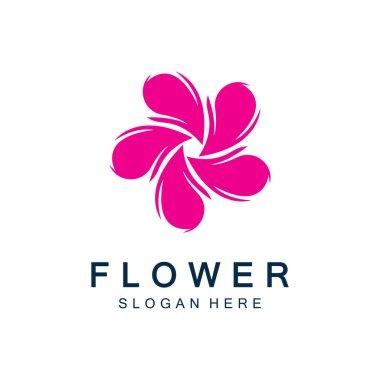 Kaplıca, butik, güzellik salonu, kozmetikçi, dükkan, yoga sınıfı, otel ve tatil köyü için çiçek tasarımı vektörü