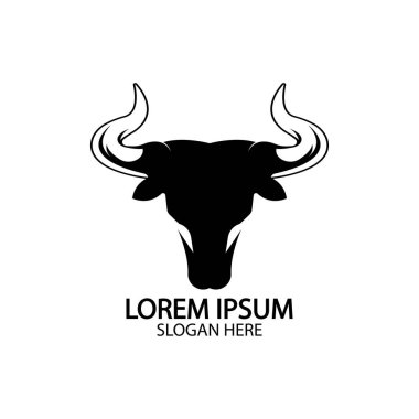 Boğa boynuzu logosu ve sembol simge simgeleri uygulaması