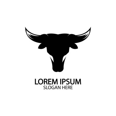 Boğa boynuzu logosu ve sembol simge simgeleri uygulaması