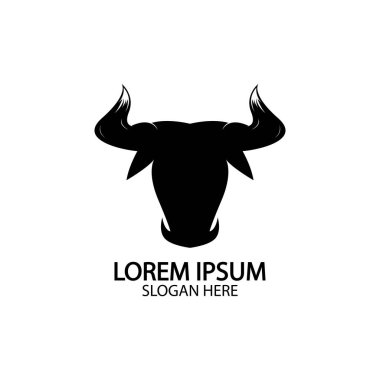 Boğa boynuzu logosu ve sembol simge simgeleri uygulaması
