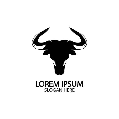 Boğa boynuzu logosu ve sembol simge simgeleri uygulaması
