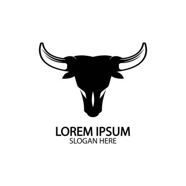 Boğa boynuzu logosu ve sembol simge simgeleri uygulaması