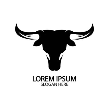 Boğa boynuzu logosu ve sembol simge simgeleri uygulaması