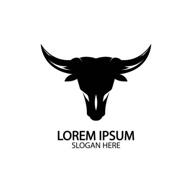 Boğa boynuzu logosu ve sembol simge simgeleri uygulaması