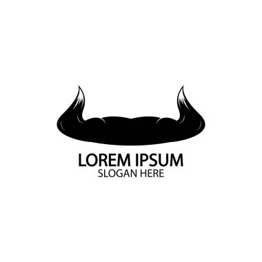 Boğa boynuzu logosu ve sembol simge simgeleri uygulaması