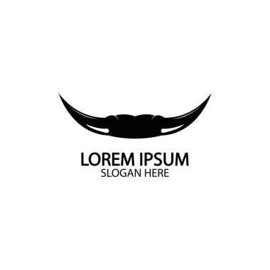 Boğa boynuzu logosu ve sembol simge simgeleri uygulaması