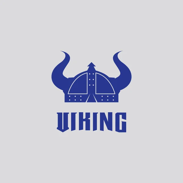 Векторный Шаблон Логотипа Викинга — стоковый вектор