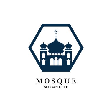 Cami simgesi vektör tasarım şablonu