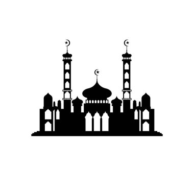 Cami simgesi vektör tasarım şablonu