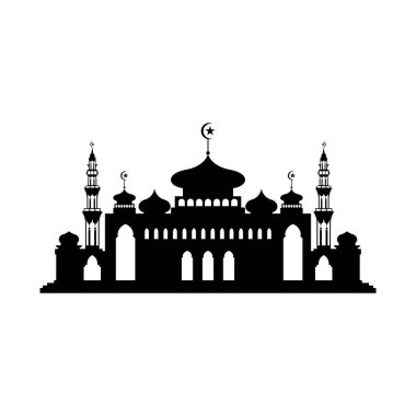 Cami simgesi vektör tasarım şablonu