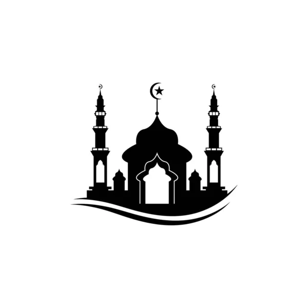 Šablona Návrhu Vektoru Ikony Mešity — Stockový vektor