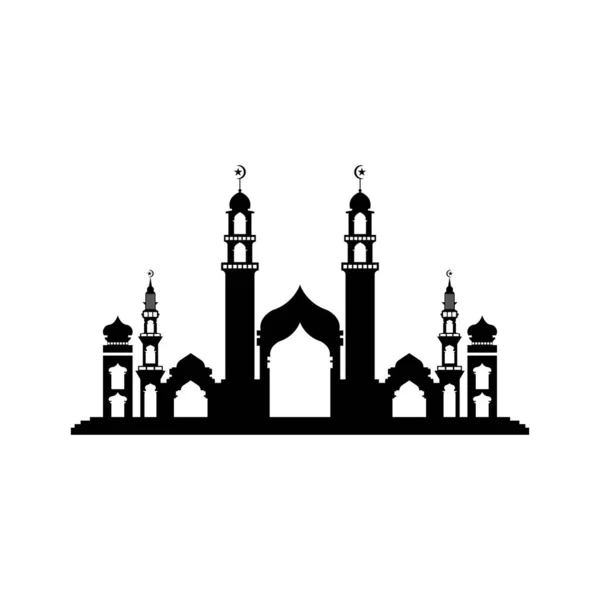 Mecset Ikon Vektor Illusztráció Design Sablon — Stock Vector