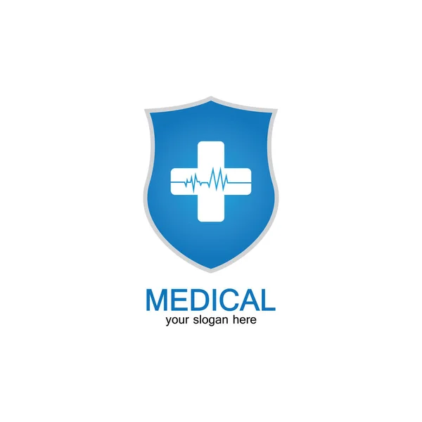 Schild Symbol Mit Medizinischer Apotheke Auf Weißem Hintergrund — Stockvektor