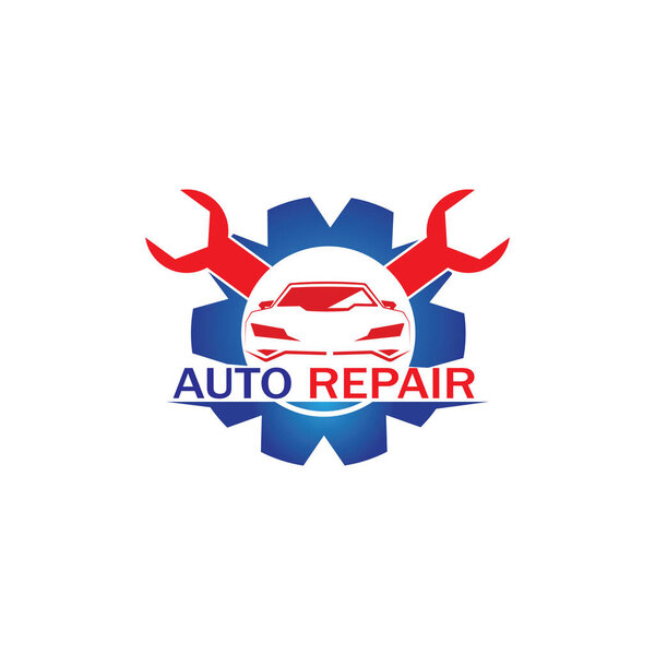 Auto Repairing Logo Vector. Automotive and Transportation Logo template