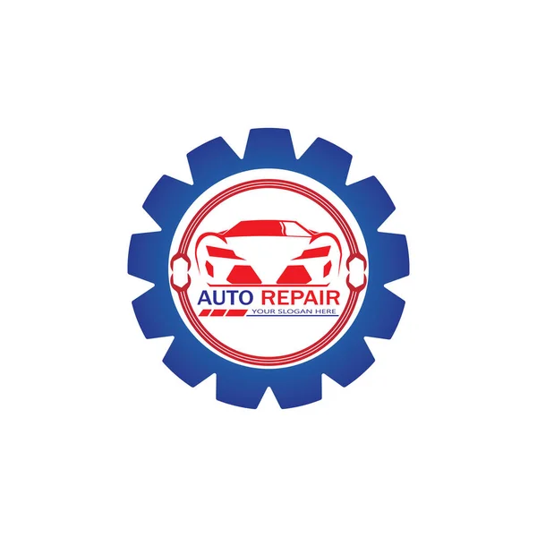 Αυτόματη Επισκευή Λογότυπου Vector Αυτοκίνητο Και Μεταφορά Πρότυπο Λογότυπο — Διανυσματικό Αρχείο